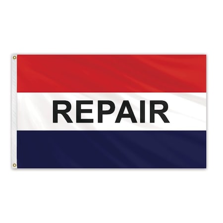 Global Flags Unlimited Repair Message Flag 3'x5' Standard Flag 204679